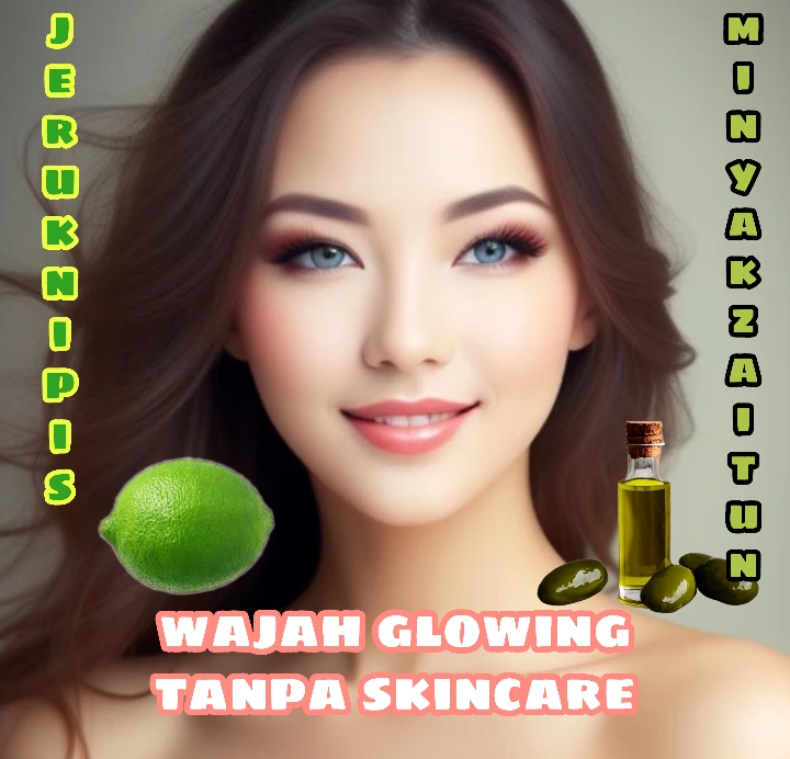 Wajah Glowing Tanpa Skincare! Cukup Gunakan Jeruk Nipis dan Minyak Zaitun, Begini Caranya