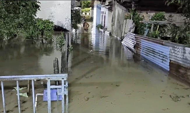 Proyek PT KAI Diduga jadi Penyebab Banjir Rumah Warga di Muara Enim