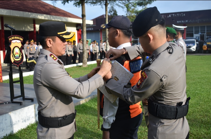 Polres Muara Enim Ciptakan Kondisi dan Menjamin Kamseltibcarlantas