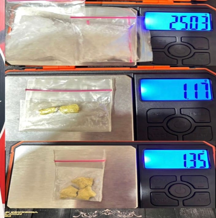 Satresnarkoba Polres Muara Enim Bongkar Sarang Narkoba di Muara Enim, Temukan 25 Gram Sabu dan Ekstasi