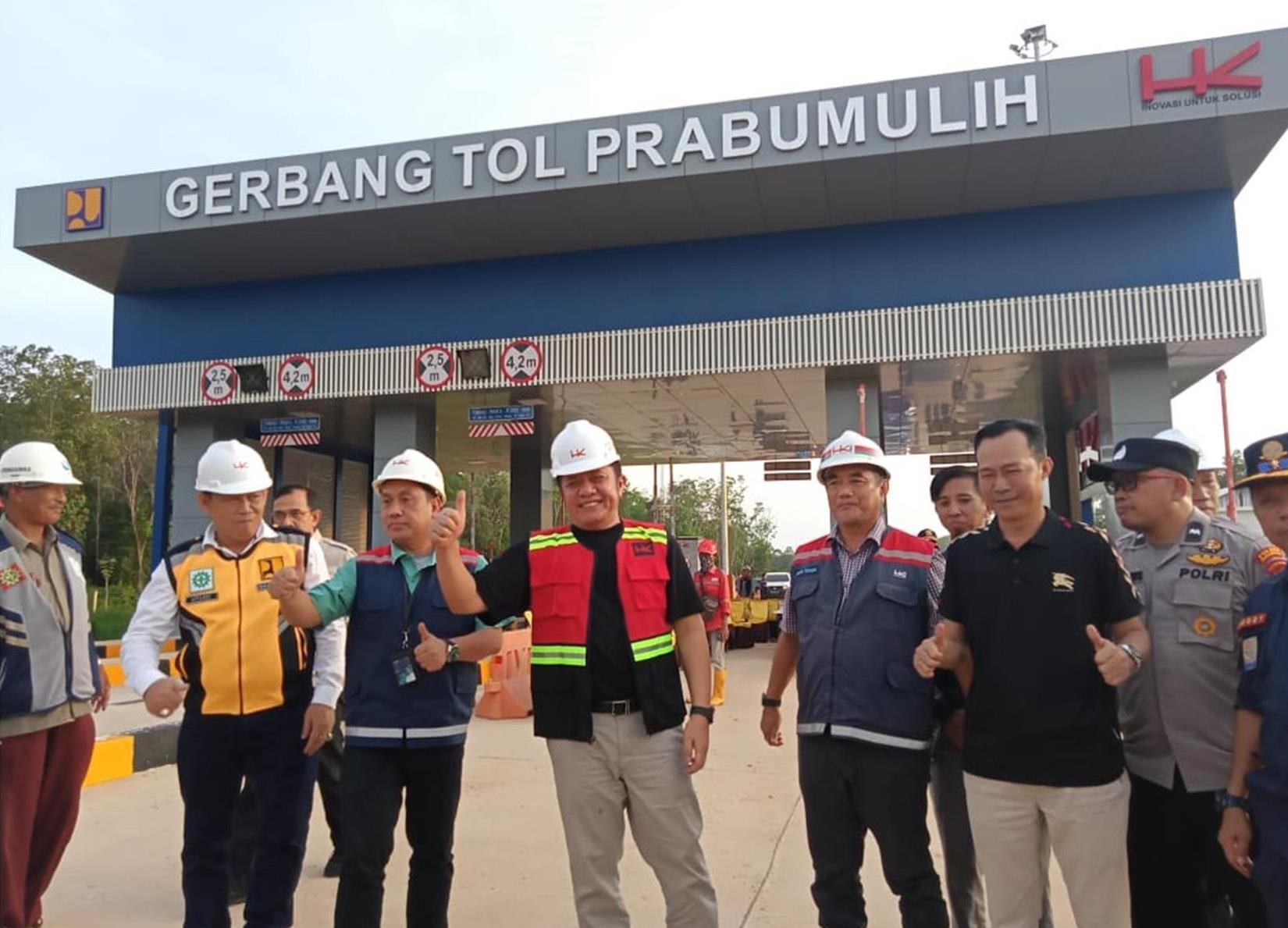 Siap-siap, Jalan dari Prabumulih ke Palembang Lewat Jalan Tol Hanya 1 Jam, di Sini Gerbang Tolnya!