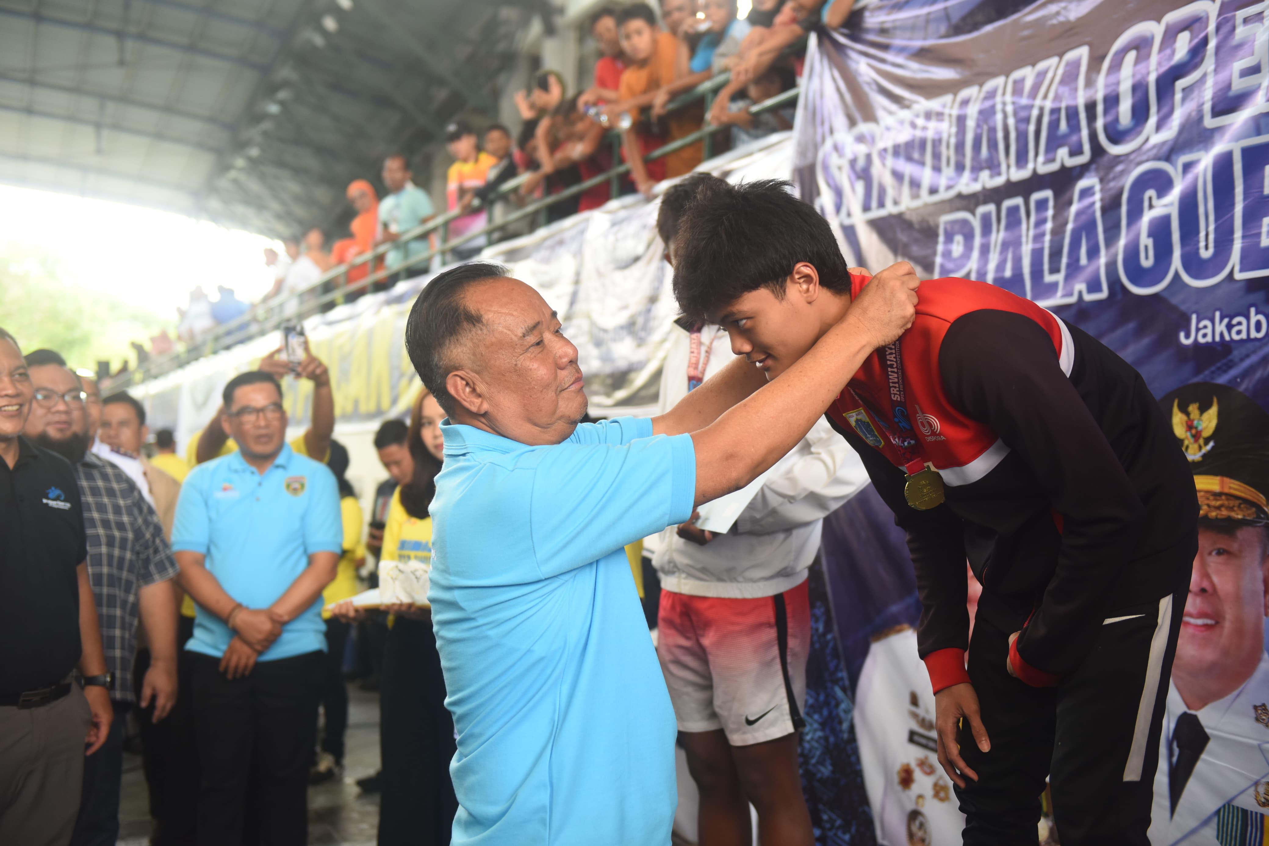 Sriwijaya Open 2025, Wagub Cik Ujang Tekankan Pentingnya Pembibitan Atlet Renang Muda