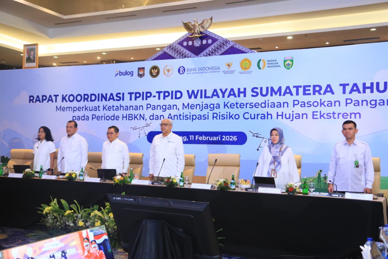 Sumsel Perkuat Peran Lumbung Pangan Sumatera, Siap Antisipasi Dampak Cuaca Ekstrem dan HBKN