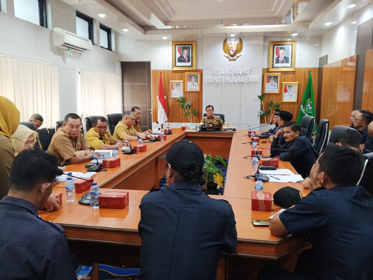 Forum BPD Muara Enim Sampaikan Aspirasi Kepada Bupati Edison