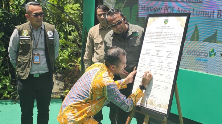 Dukung Keberhasilan Rehabilitasi Daerah Aliran Sungai, PT Bukit Asam Ikut Menandatangani Piagam Menoreh