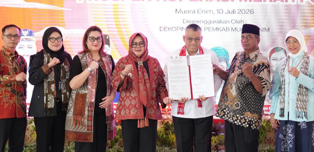 Pemkab Muara Enim Komitmen Sukseskan Koperasi Merah Putih