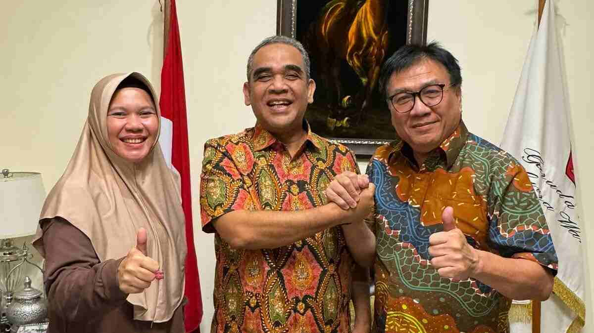 HNU Temui Sekjen Gerindra Ahmad Muzani di Jakarta, Bahas Pemenangan Pilkada Muara Enim