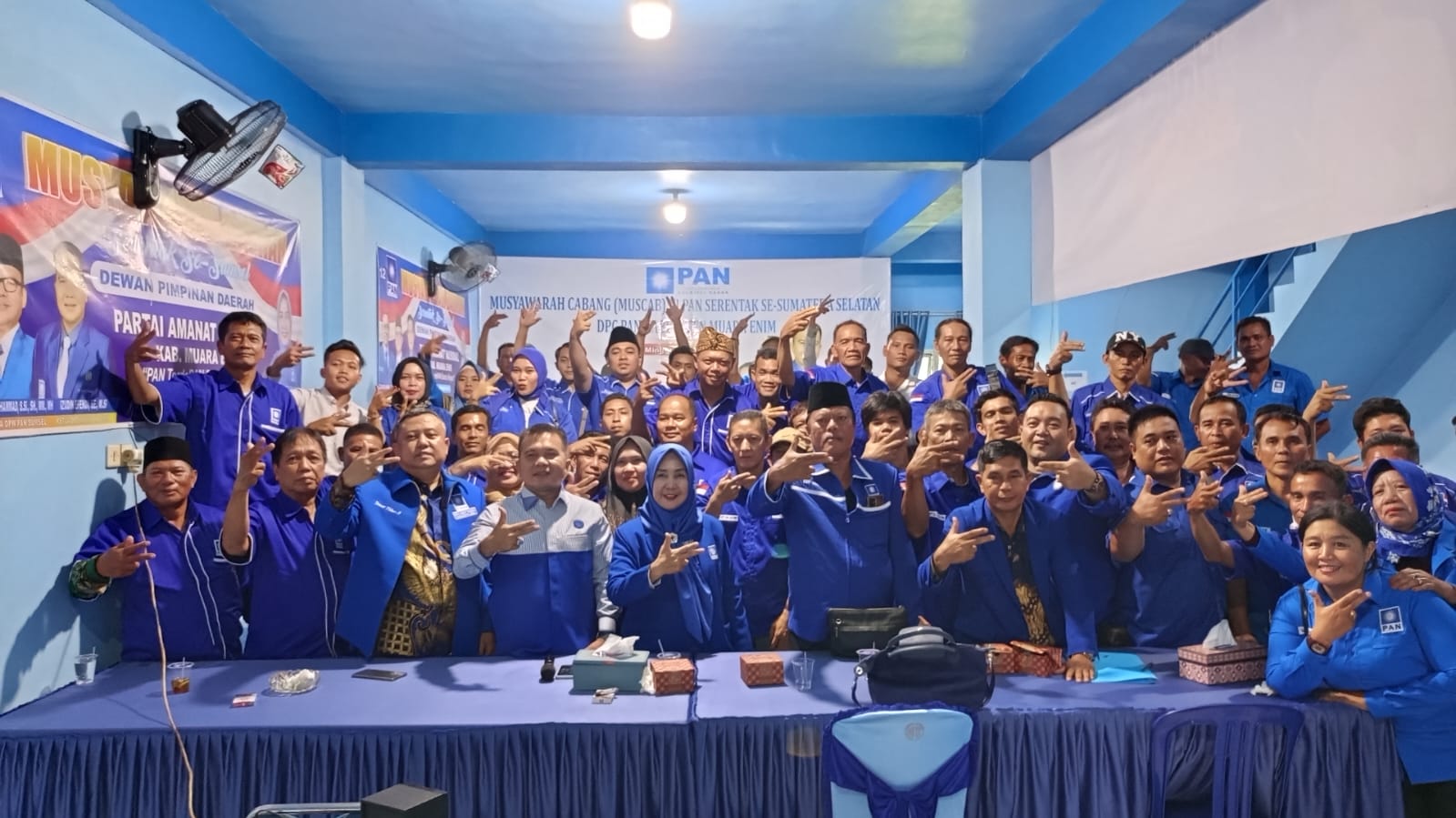 DPD PAN Muara Enim Perkuat Struktur Partai Lewat Muscab VI