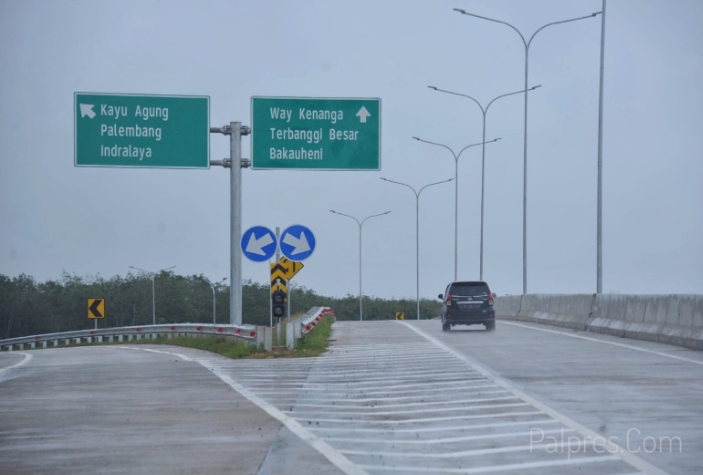 Tol Palembang-Lampung Aman Dilintasi Kendaraan Pemudik Natal dan Tahun Baru 2023