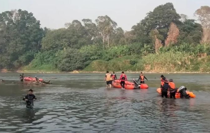 Diduga Kelelahan saat Berenang, Pelajar di Muara Enim Tenggelam di Sungai Lematang