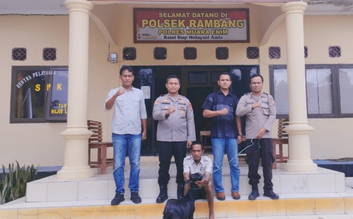 Buron 6 Bulan, Pelaku Curi Kambing Ini Ditangkap Polsek Rambang