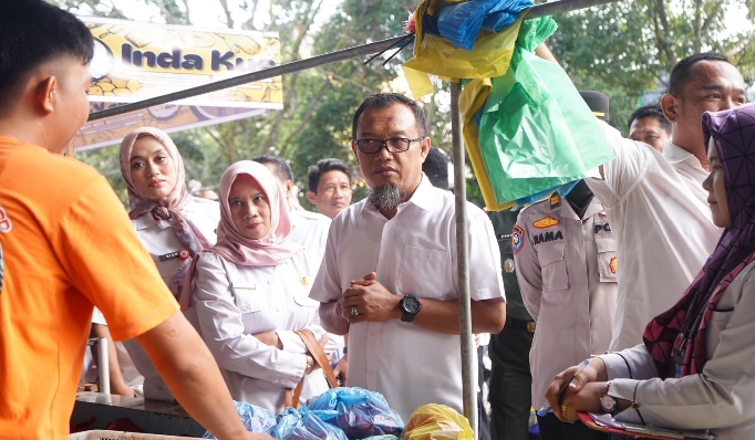 Jaga Ketersediaan Sembako, Pemkab Muara Enim Kembali Gelar Operasi Pasar Murah