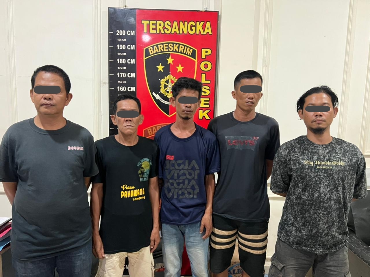 Polsek Lawang Kidul Amankan 5 Pelaku Pungli di Jalinsumteng