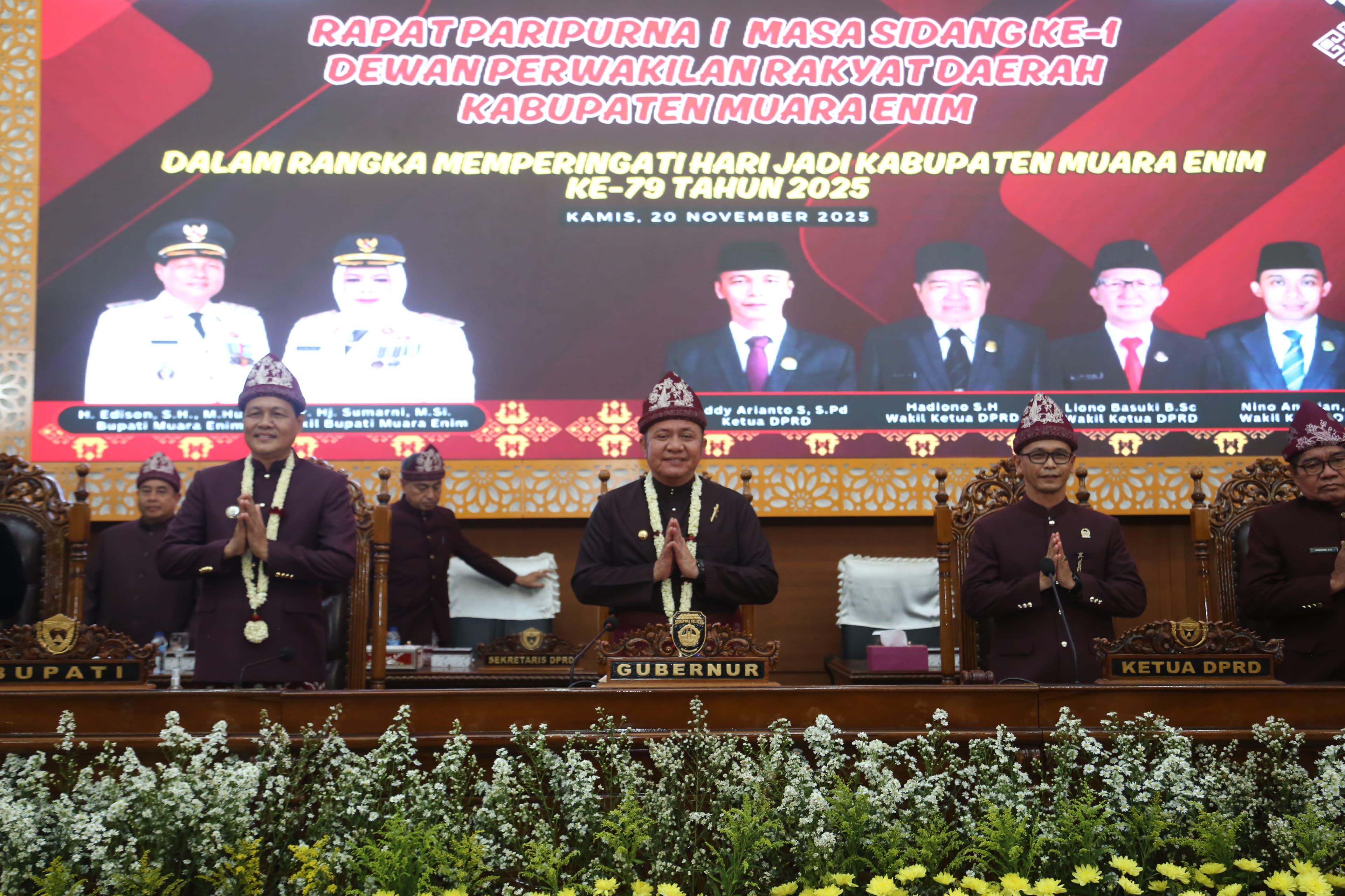 Gubernur Herman Deru Dorong Muara Enim Kembangkan Inovasi Berkelanjutan