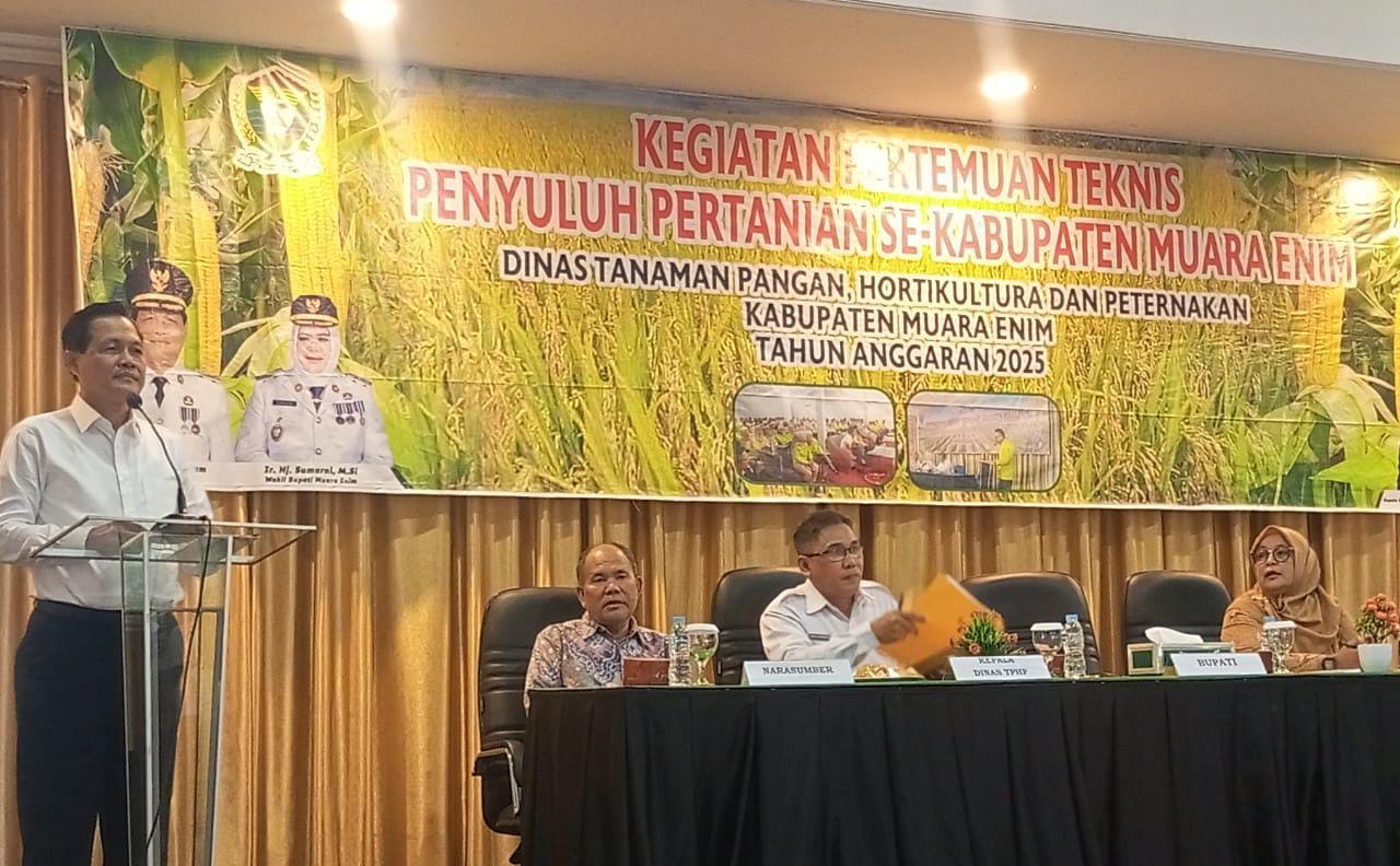 Bupati Edison Ajak Penyuluh Pertanian Tingkatkan Wawasan dan Kompetensi