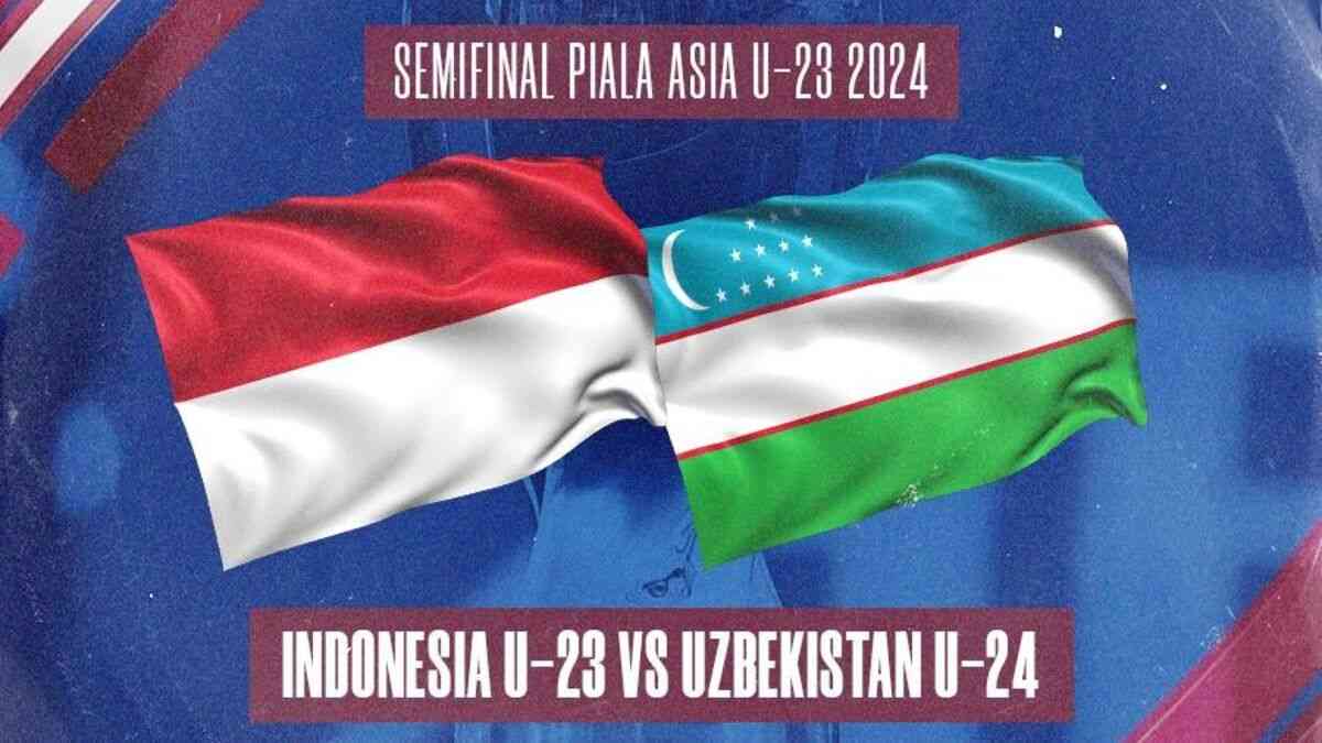 Ini Lokasi Nonton Bareng Gratis Timnas Indonesia Melawan Uzbekistan di Muara Enim, Semifinal Piala Asia U-23