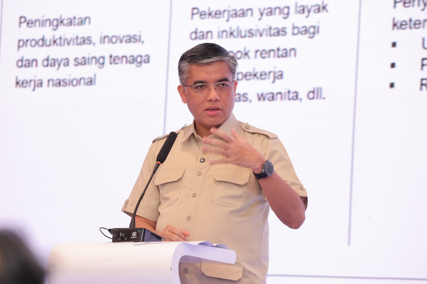 Menaker Tekankan Pentingnya Generasi Muda Tingkatkan Skill Hadapi Dunia Kerja Masa Depan
