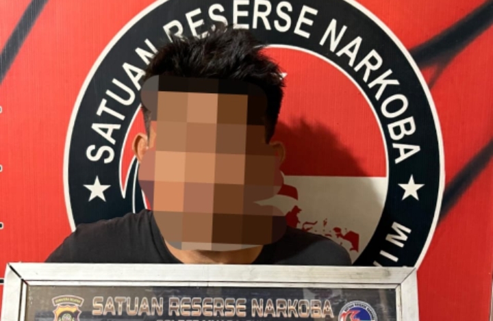 Pengedarnya Ditangkap, Satresnarkoba Polres Muara Enim Amankan 5,82 Gram Sabu