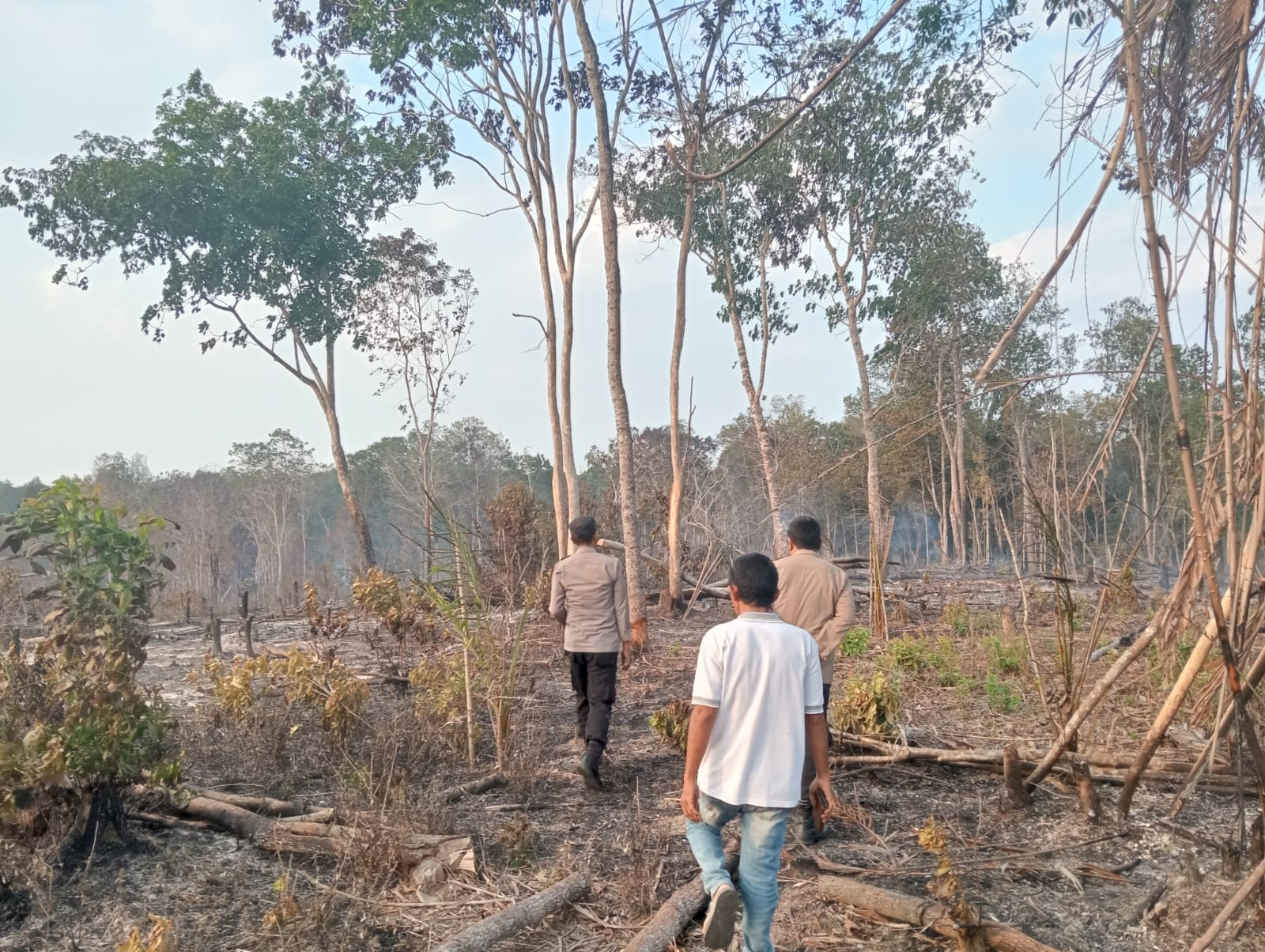 BRIN Pantau Hotspot di Wilayah Desa Hidup Baru Muara Enim