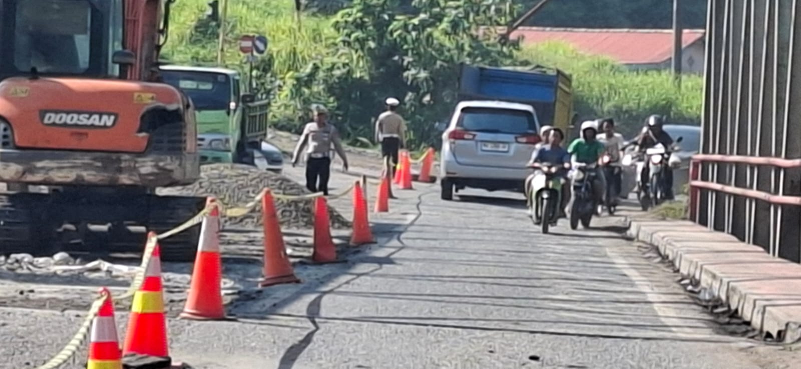 Jalintengsum Muara Enim Rusak Parah, Perbaikan Tak Kunjung Terealisasi