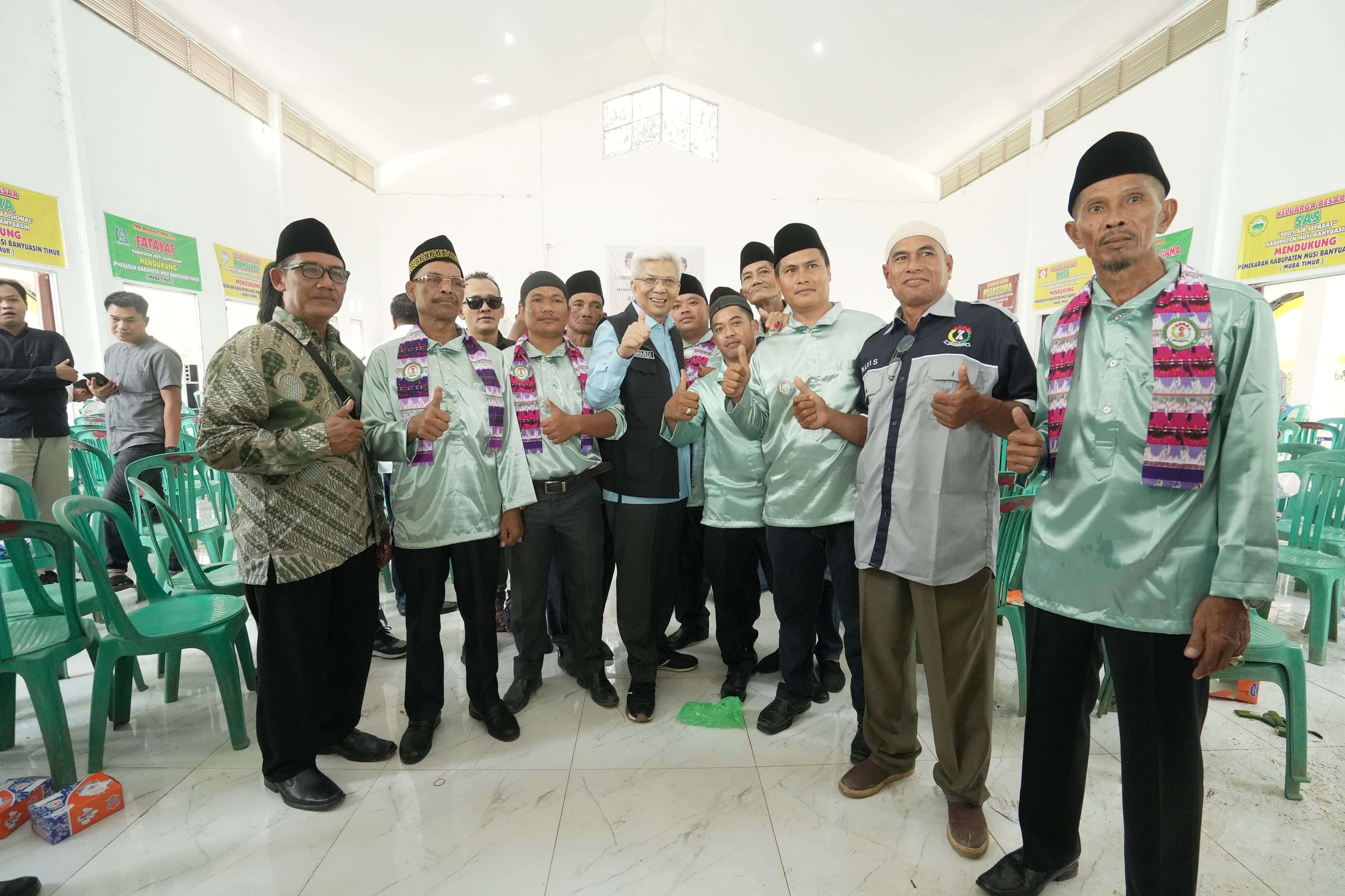 Presidium Muba Timur dan Presidium Kota Betung Siap Menangkan Mawardi Yahya di Pilgub Sumsel 2024