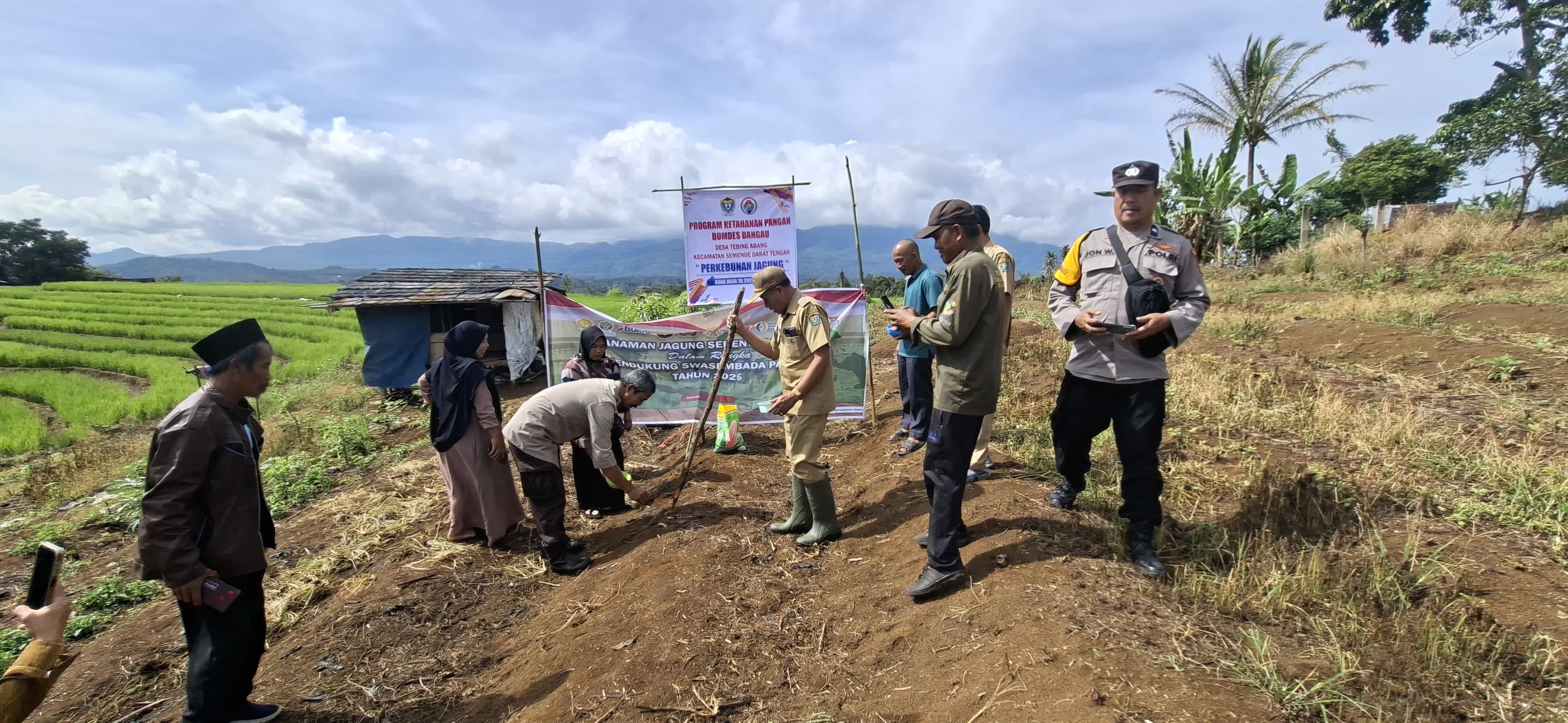 Bersatu Tanam Jagung, Wujud Nyata Ketahanan Pangan