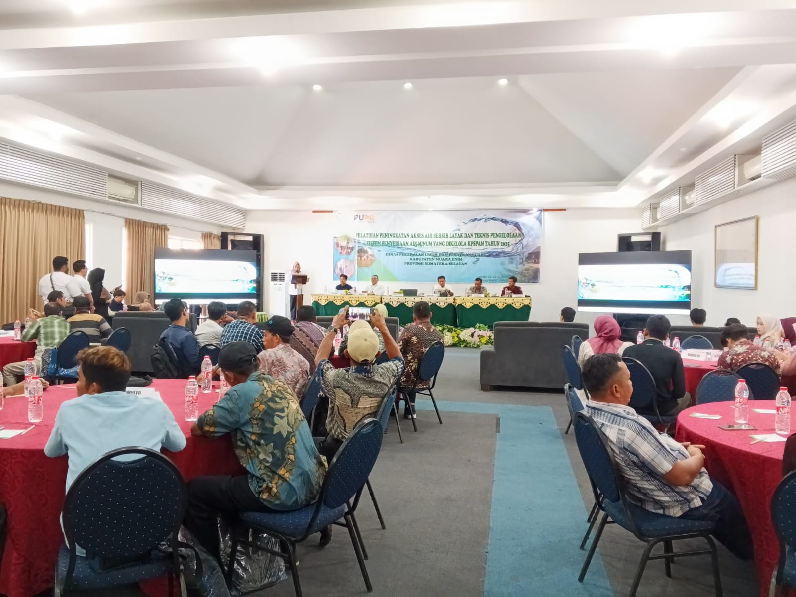 Dinas PUPR Muara Enim Optimalkan Akses Air Bersih di Desa