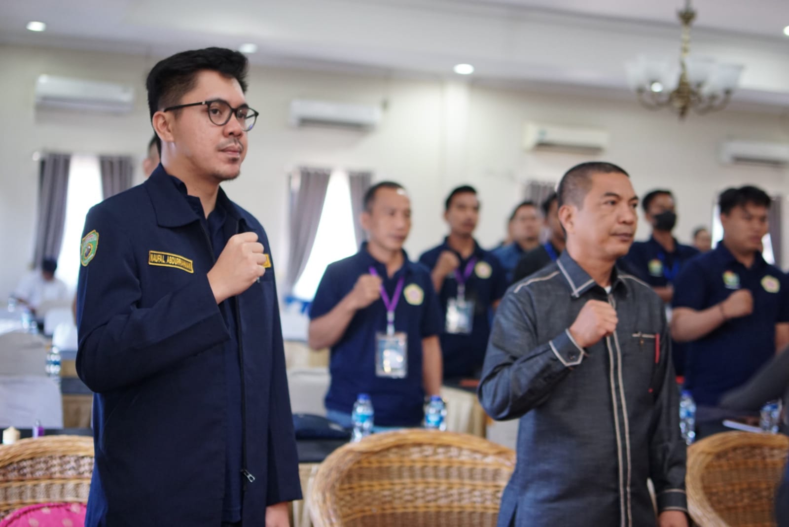 Naufal Abdurahman Terpilih Aklamasi Jadi Ketua Karang Taruna Kabupaten Muara Enim Sumsel