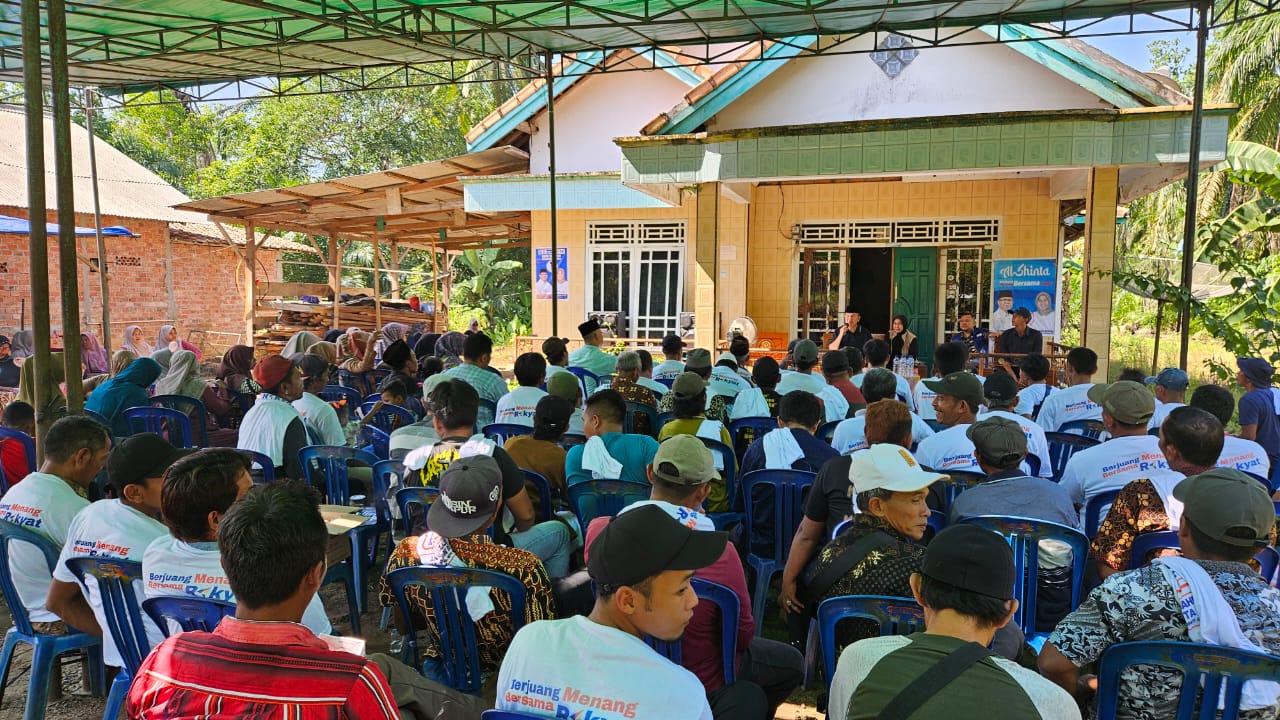 Masyarakat Rambang Nyatakan Dukungan dan Siap Menangkan Al-Shinta di Pilkada 2024