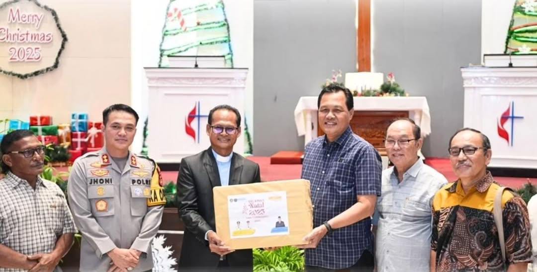 Bupati Edison Pastikan Perayaan Natal Kondusif