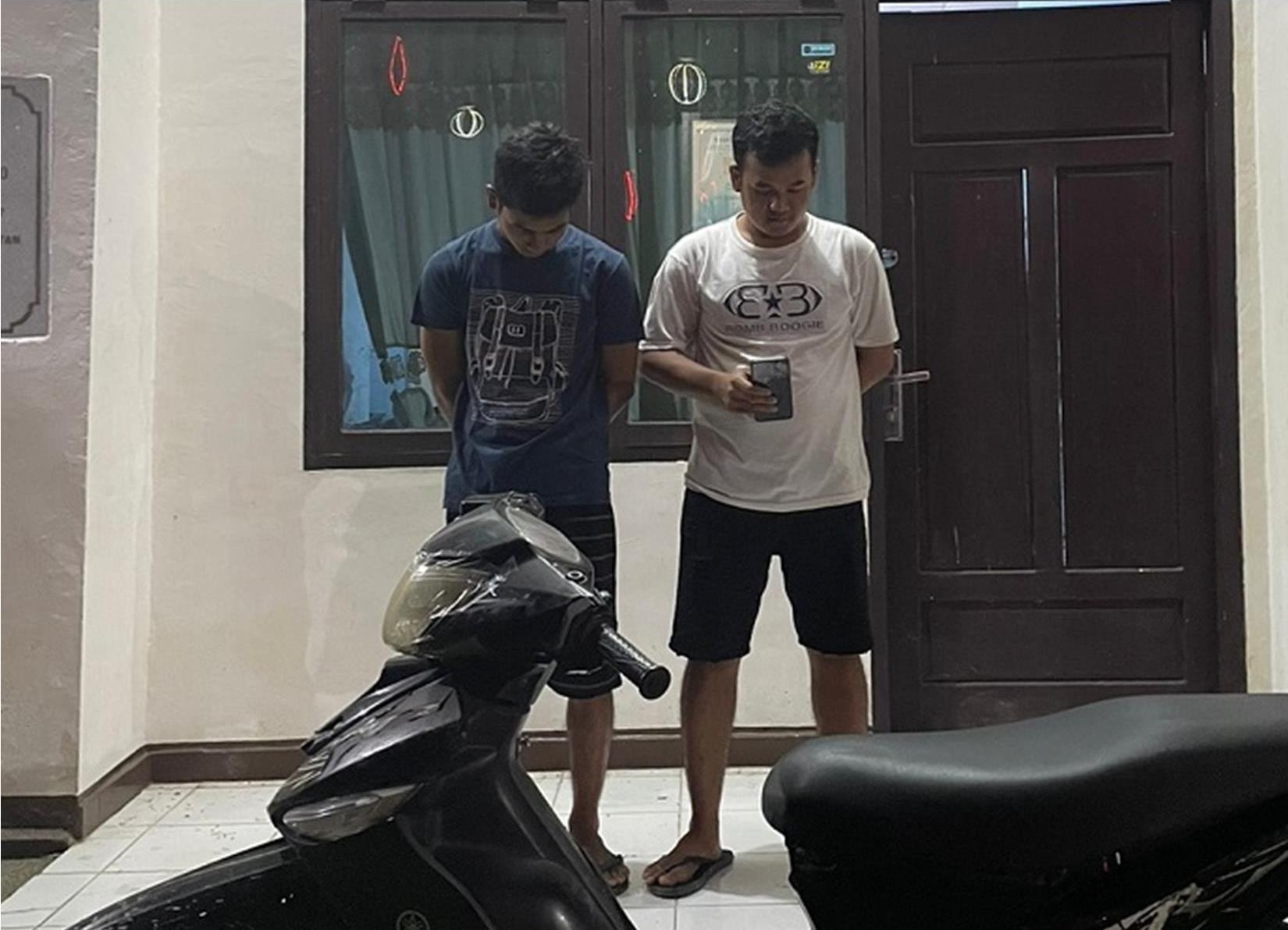Curi Sepeda Motor di Prabumulih, 2 Warga PALI ini Dibekuk Polisi, Lihat Tampangnya