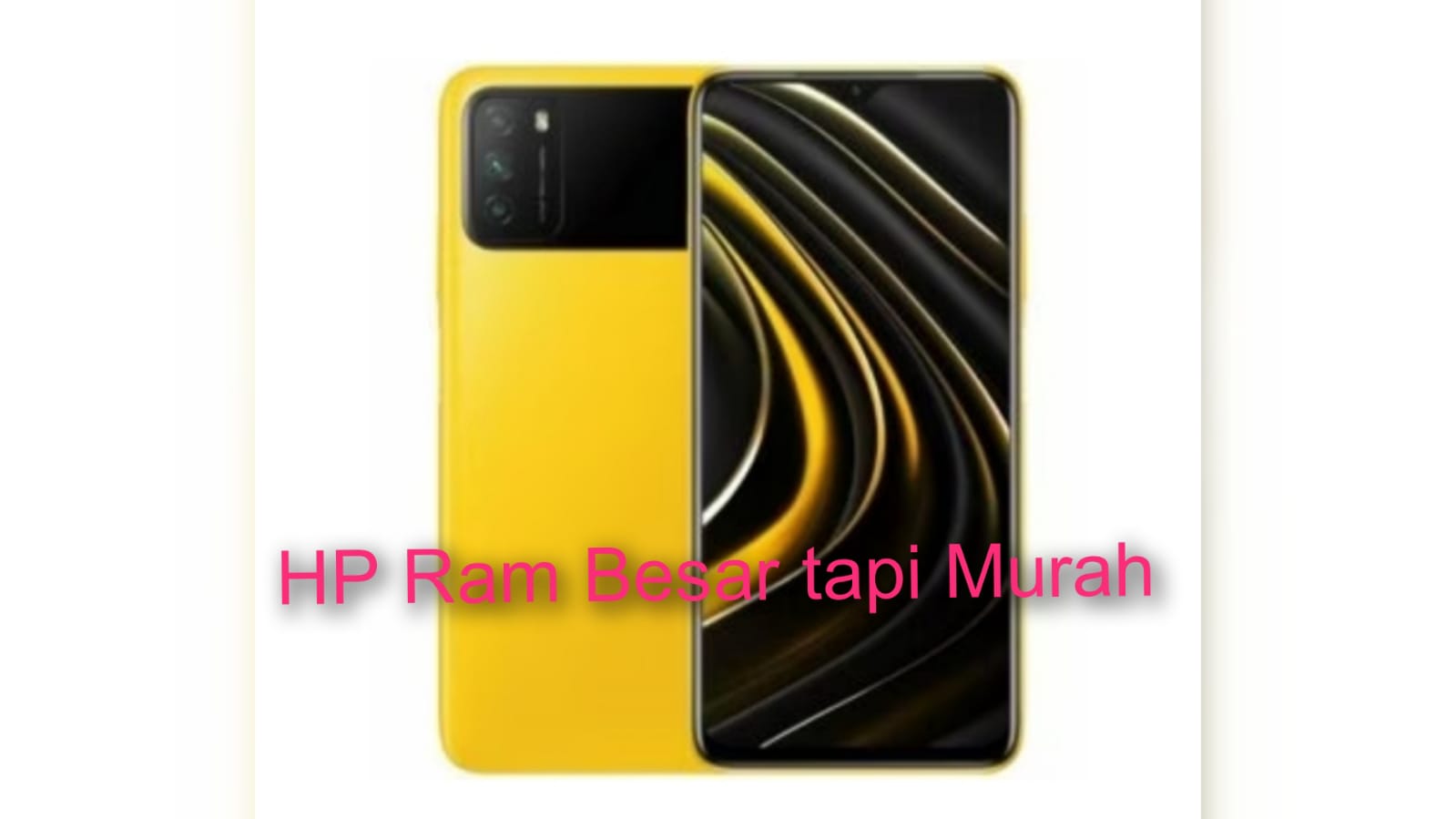 Cari HP Ram Besar Harga Rp 1-2 Jutaan, Ini Rekomendasinya