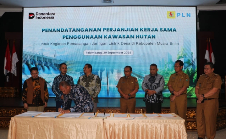7 Desa dalam Kawasan Hutan Produksi Tetap di Muara Enim Segera Dialiri Listrik
