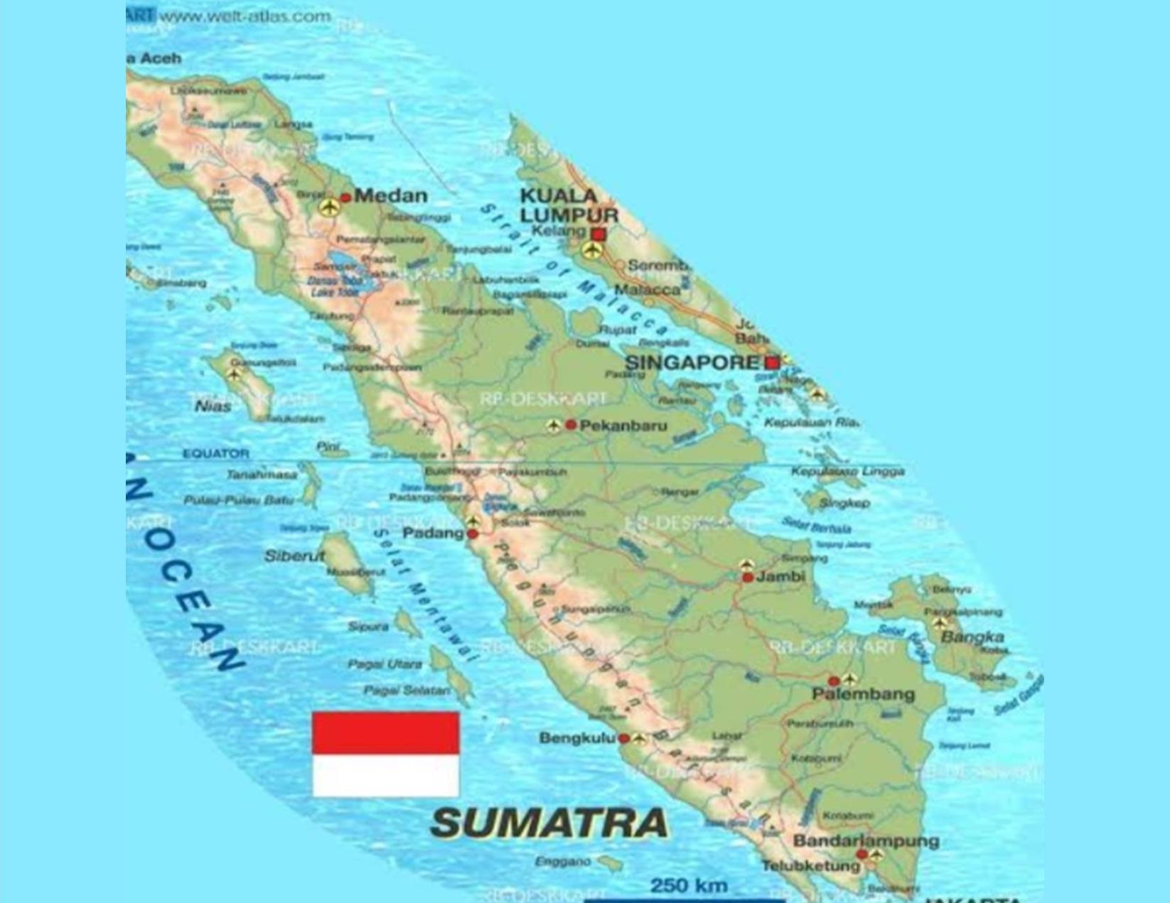 Ternyata Pulau Sumatera Selain Disebut Bumi Andalas Masih Ada 4 Nama Lain, Simak Yuk