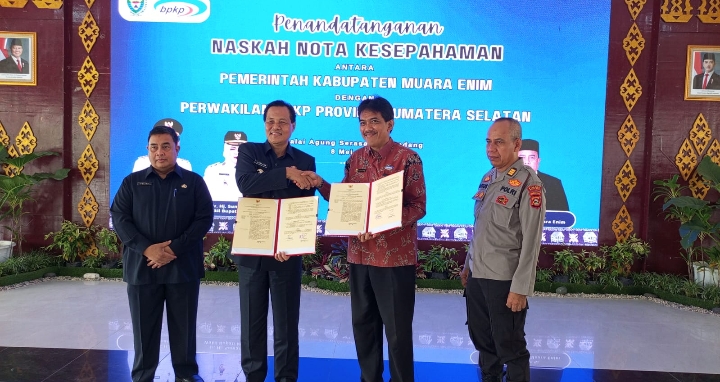 Pemkab Muara Enim-BPKP Sumsel Jalin MoU Sinergi Tata Kelola Keuangan dan Pembangunan
