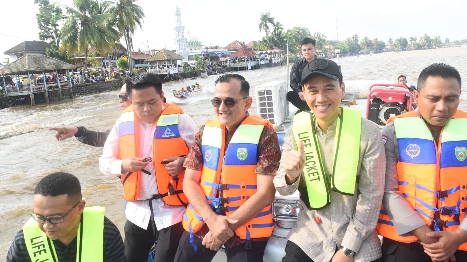 Sekda Sumsel Edward Candra Hadiri Tradisi Midang Morge Siwe di Kayuagung, Apresiasi Nilai Budaya dan Pariwisat