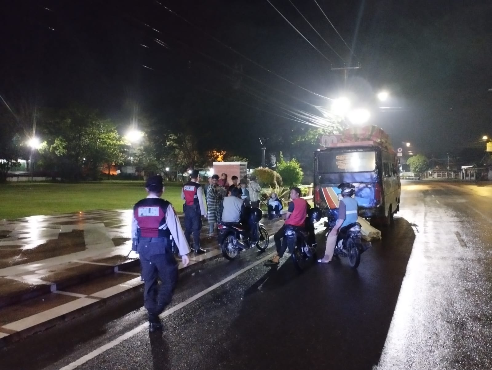 Patroli Presisi Cegah Gangguan Kamtibmas di Muara Enim