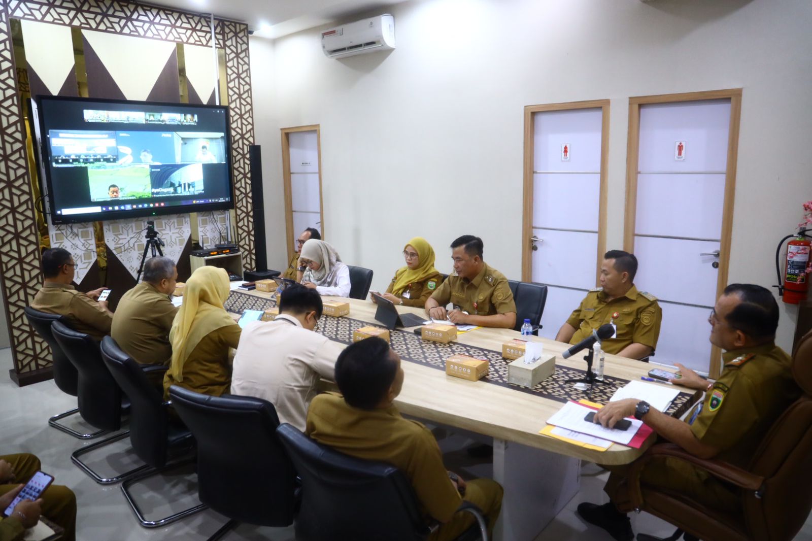 Sekda Sumsel Ikuti Rakornas Pengendalian Inflasi 2026 dan Evaluasi Program 3 Juta Rumah