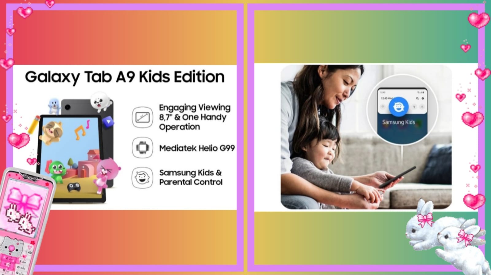 Solusi Tablet Terbaik Untuk Sang Buah Hati, Samsung Galaxy Tab A9+ Kids Edition 