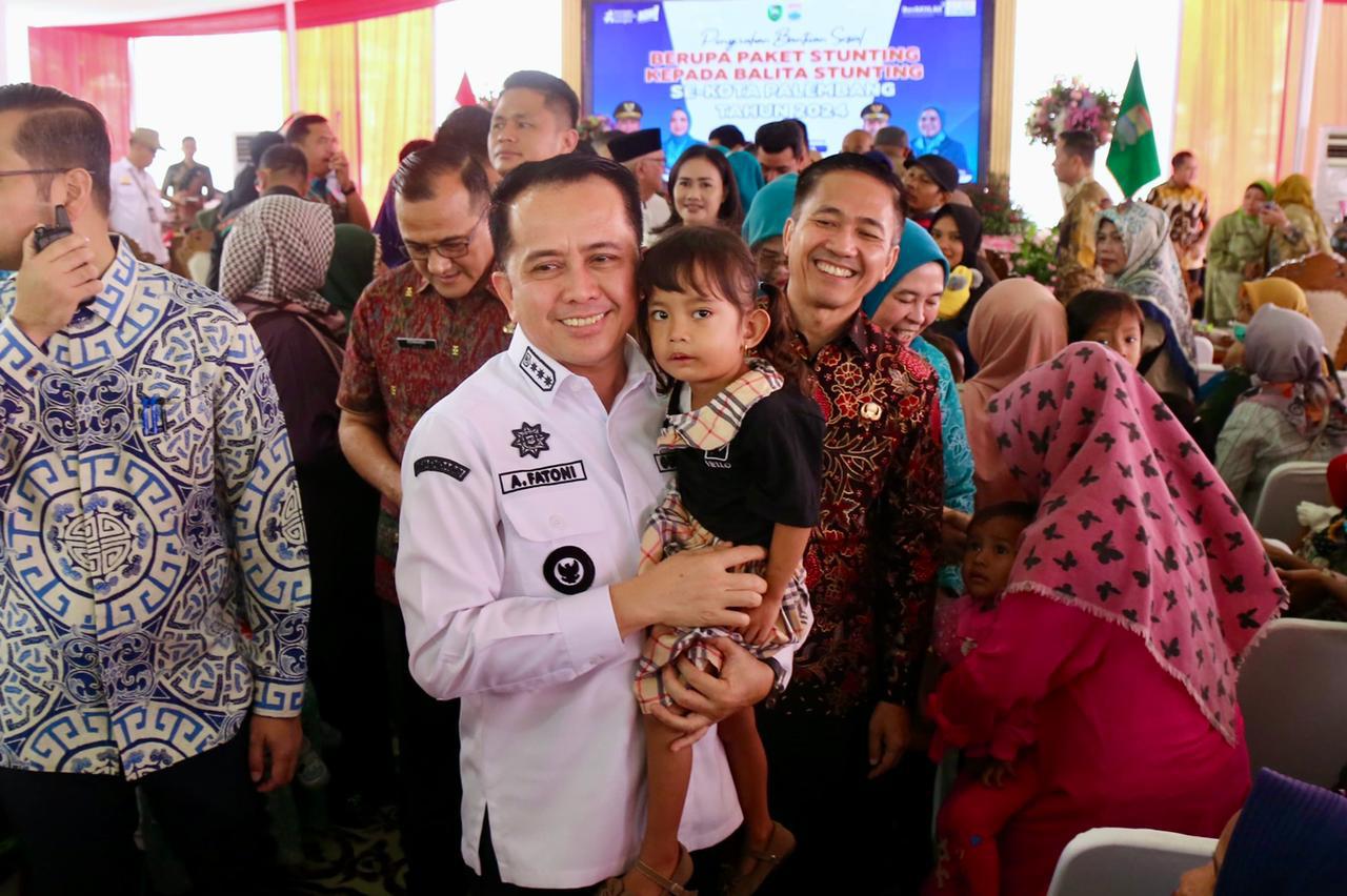 Sumsel Jadi Daerah yang Berhasil Turunkan Stunting dan Kemiskinan Ektrem Tercepat di Pulau Sumatera