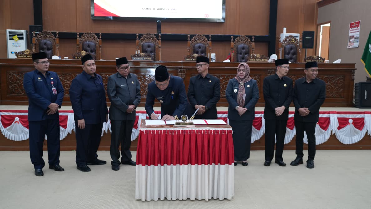 6 Raperda Disepakati Bupati-DPRD Muara Enim