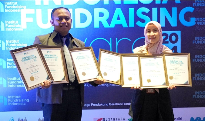 Laznas PPPA Daarul Qur’an Borong 7 Penghargaan dalam Ajang IFA Award 2024