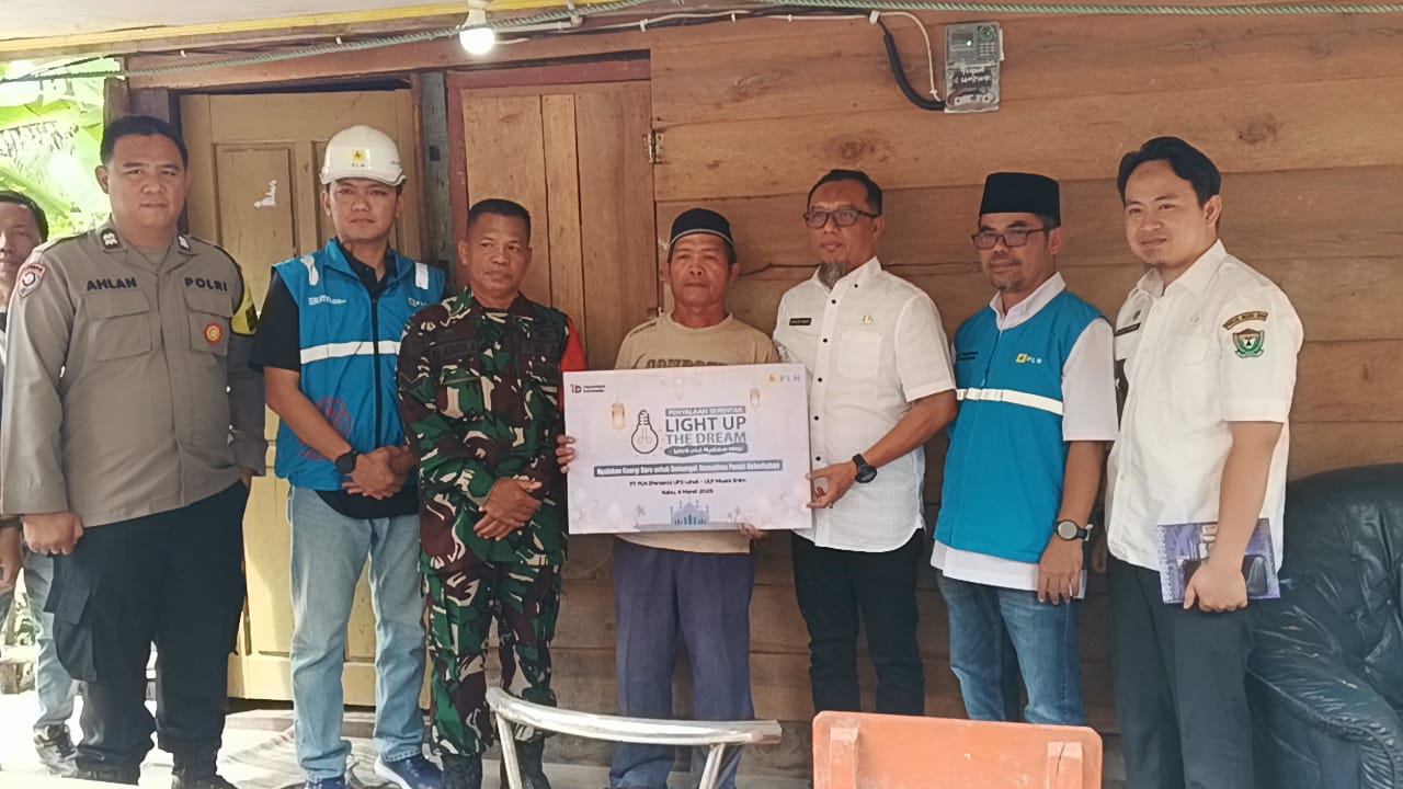 Warga Muara Enim Ini Menangis Haru Dapat Program LUTD PLN