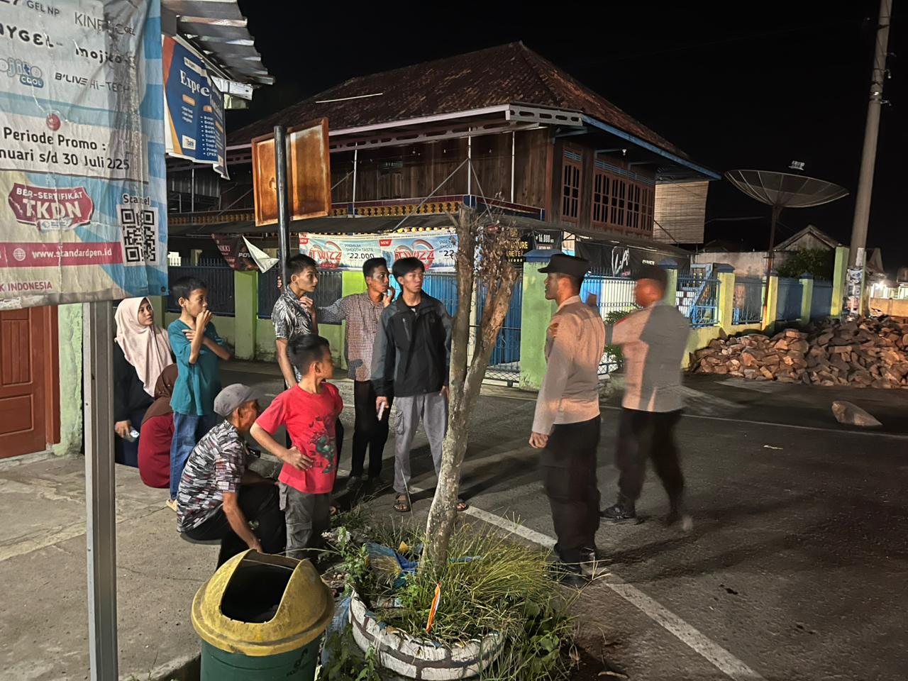 Polres Muara Enim dan Polsek Jajaran Gencarkan Patroli Jaga Kondusifitas Wilayah