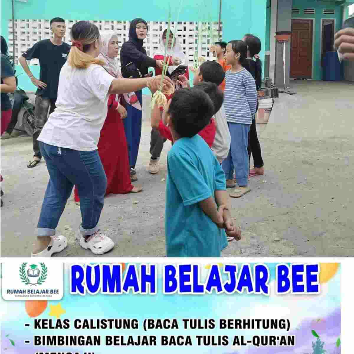 Rumah Belajar Bee Mengadakan Perlombaan Untuk Memeriahkan Hari Kemerdekaan RI Ke 79