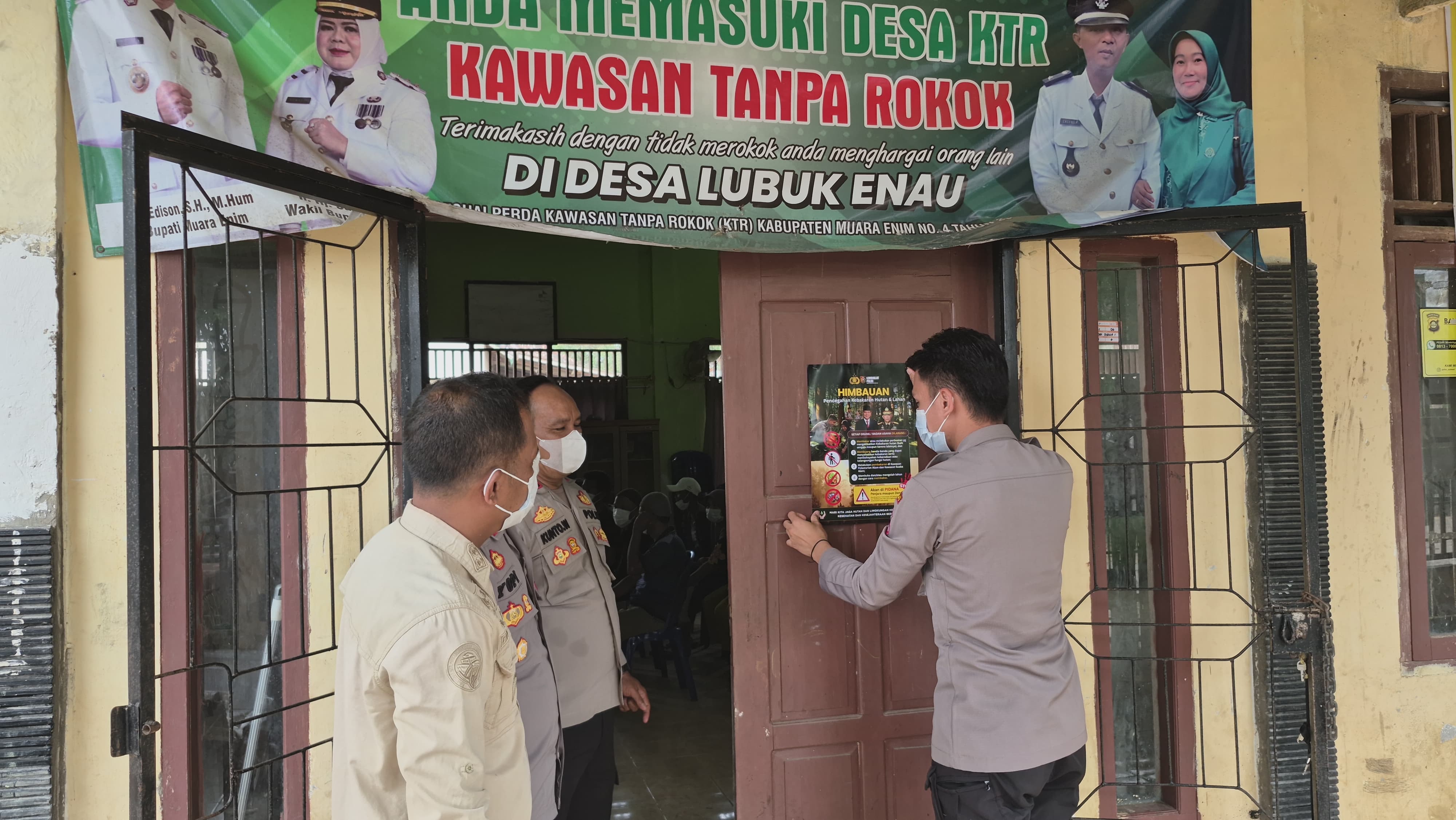 Polres Muara Enim Gaungkan Ancaman Karhutla