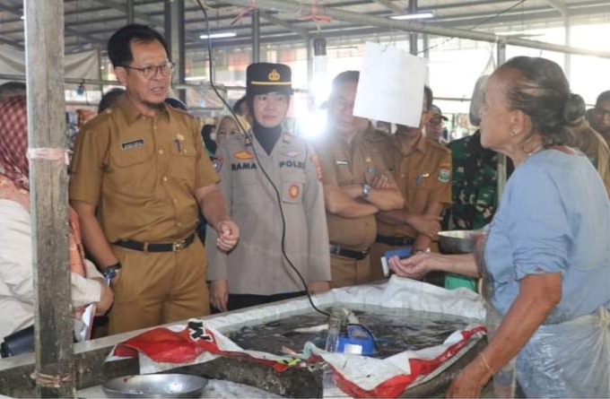 15 Jenis Bahan Pokok di Pasar Inpres Mendapat Subsidi Pemkab Muara Enim