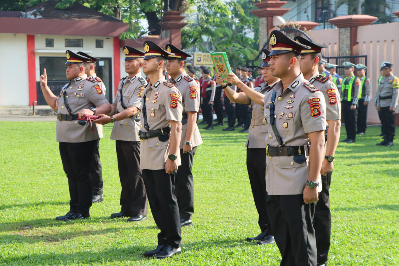 Kapolsek Gelumbang, Lawang Kidul, dan Tanjung Agung Berganti