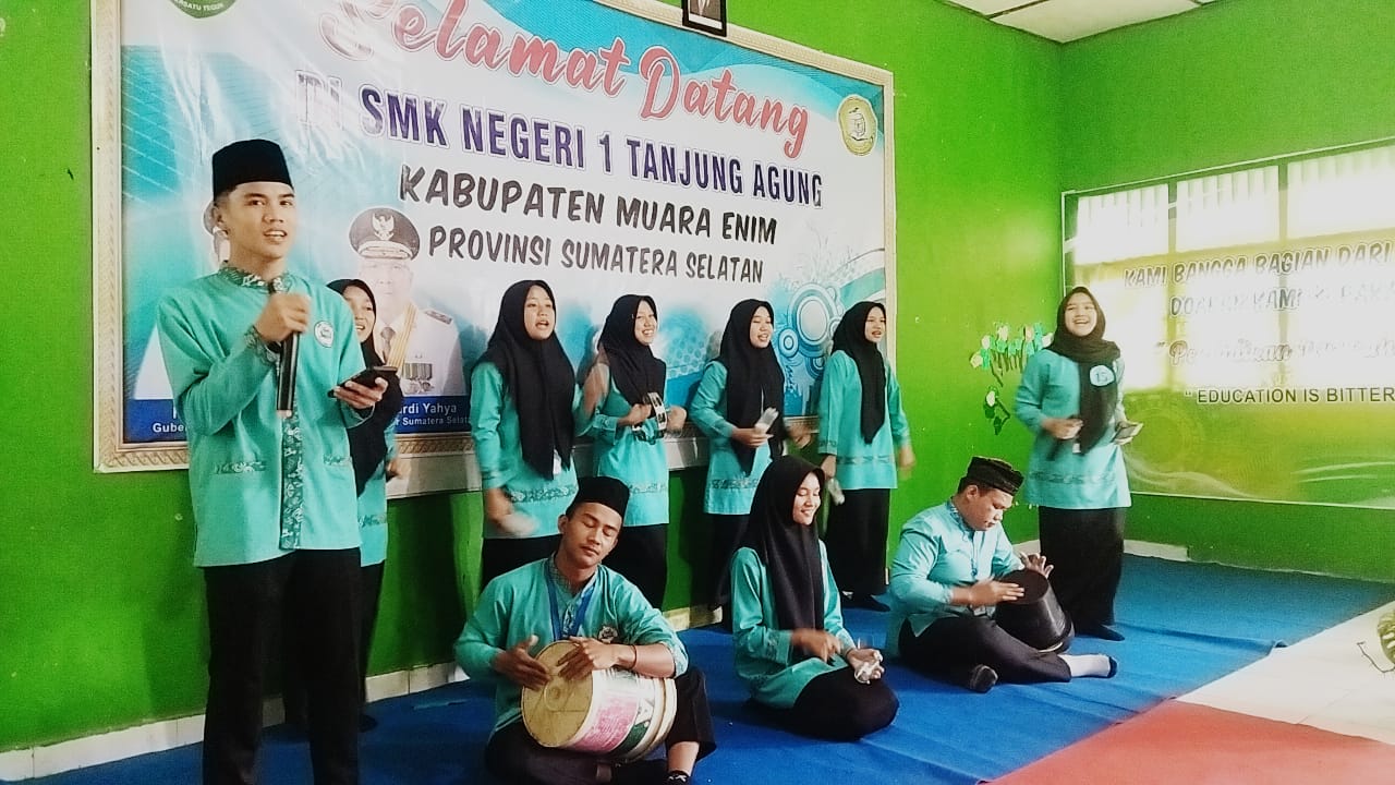 Dalam Rangka Memeriahkan Isra Mi'raj, SMK Negeri 1 Tanjung Agung Menggelar Berbagai Lomba Islami