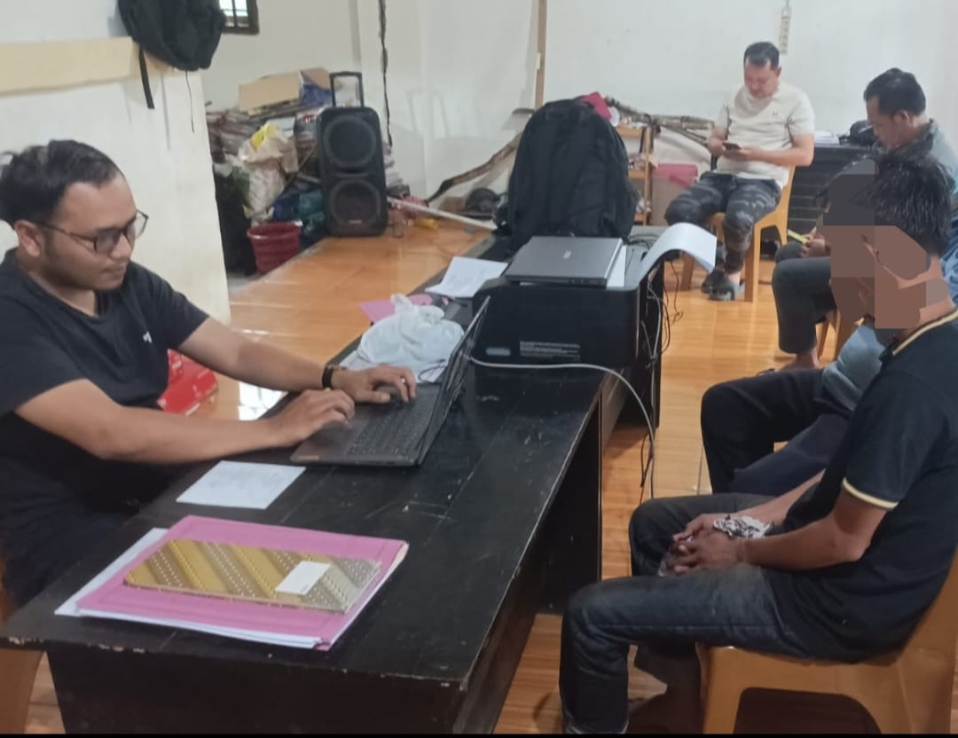 Peras 4 Kepala Desa di Muara Enim, Oknum Wartawan Kena OTT Polisi